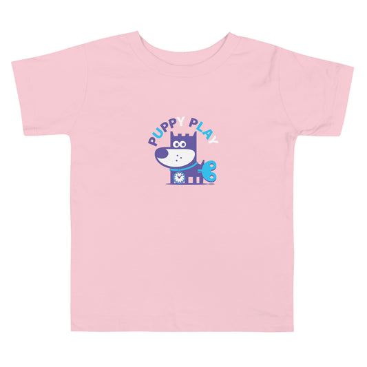 Puppy Play II . Toddler Short Sleeve Tee