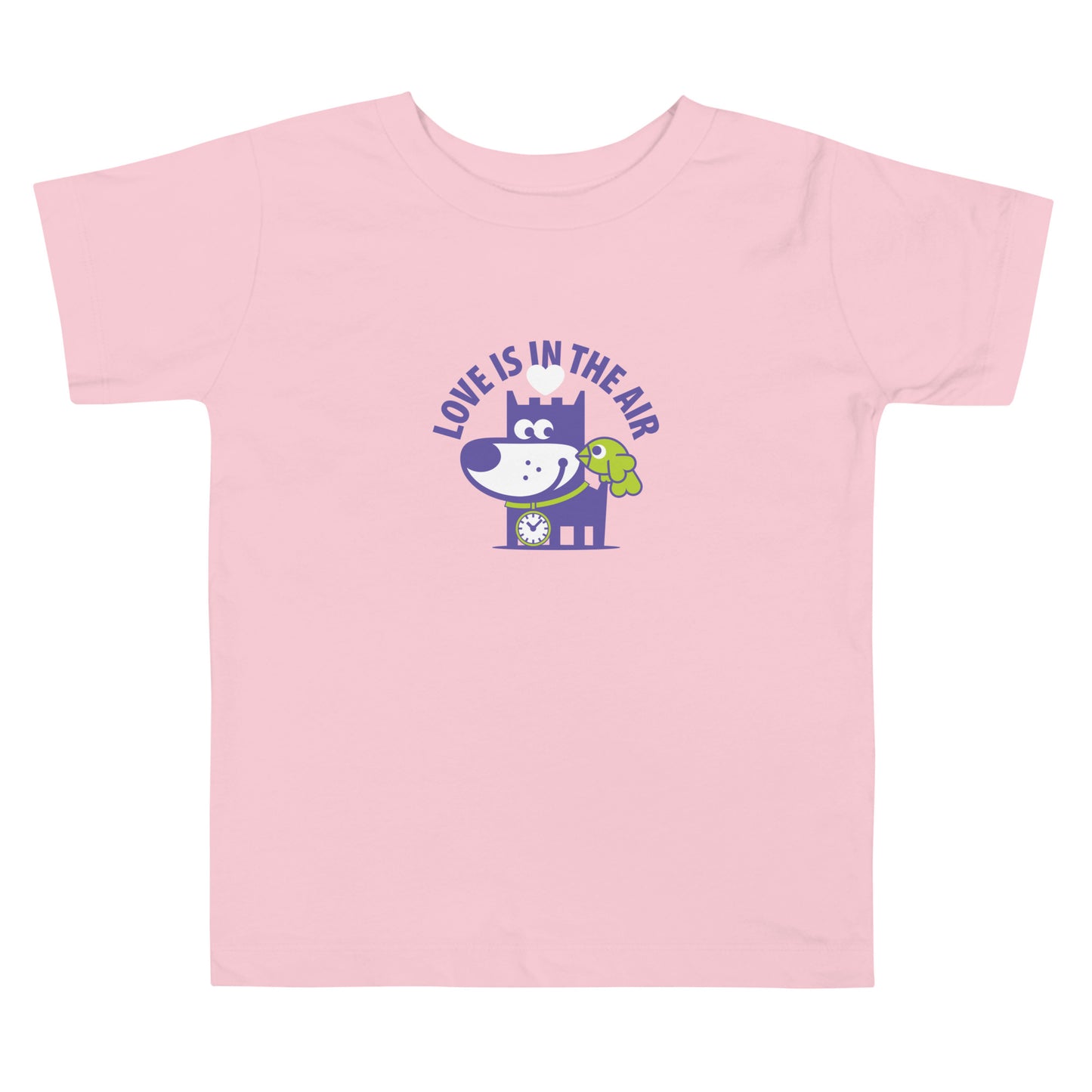 Love Is In The Air II . Toddler Short Sleeve Tee