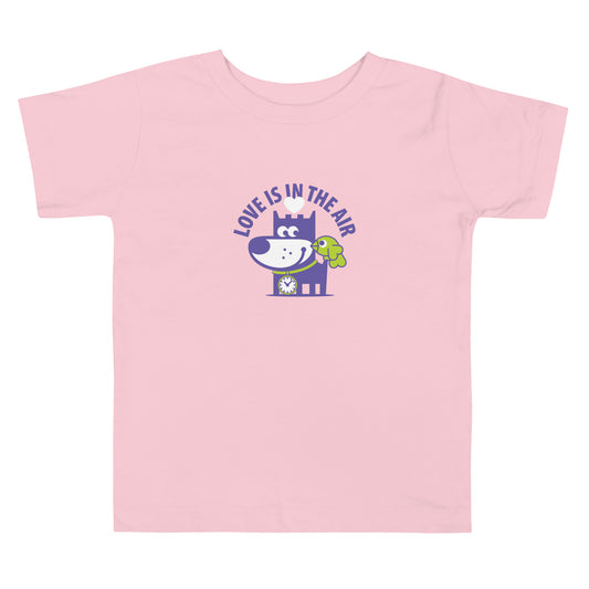 Love Is In The Air II . Toddler Short Sleeve Tee