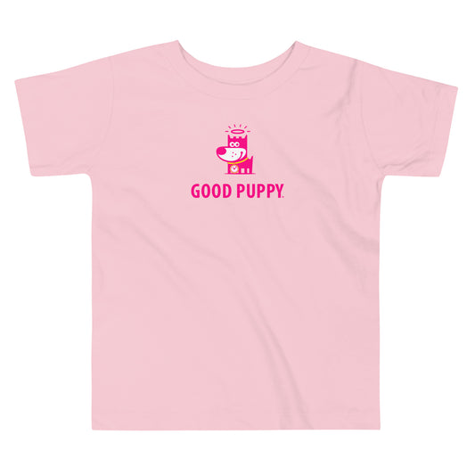 Logo Pink . Toddler Short Sleeve Tee