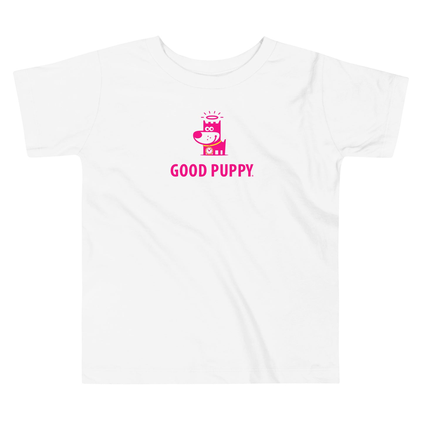 Logo Pink . Toddler Short Sleeve Tee