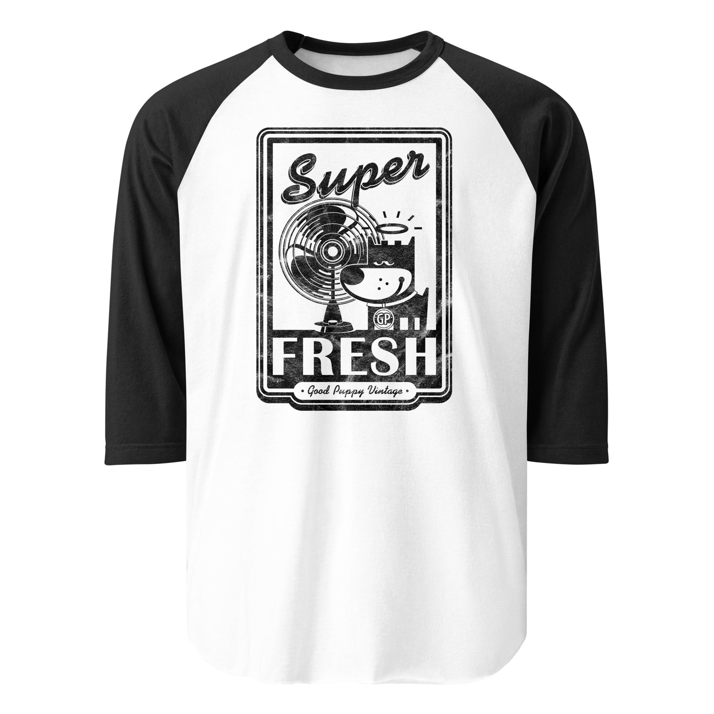 Super Fresh . 3/4 Sleeve Raglan Shirt