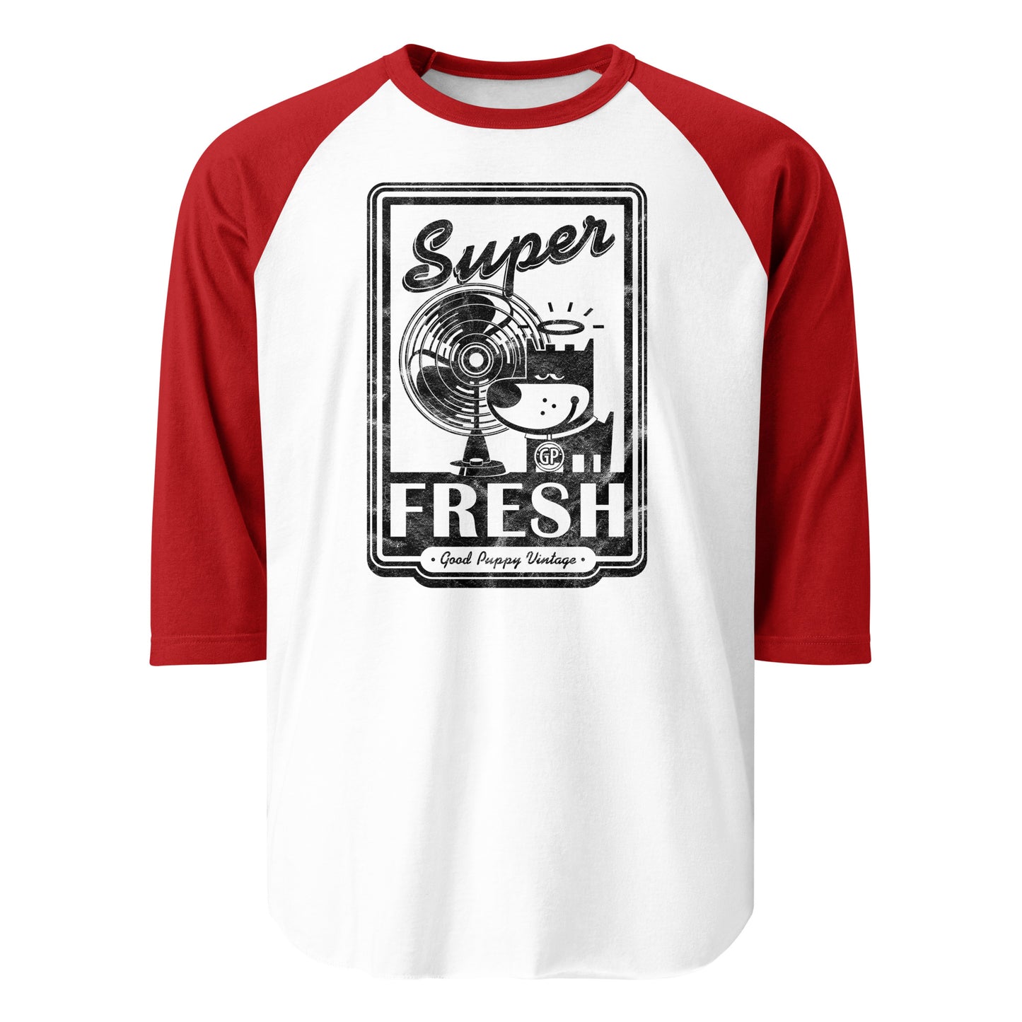 Super Fresh . 3/4 Sleeve Raglan Shirt