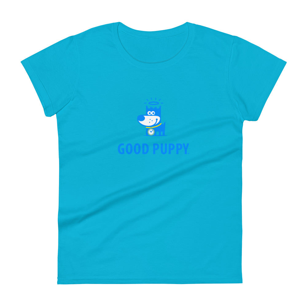 Logo Blue . Women's Short Sleeve T-Shirt