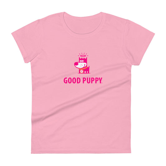 Logo Pink . Women's Short Sleeve T-Shirt