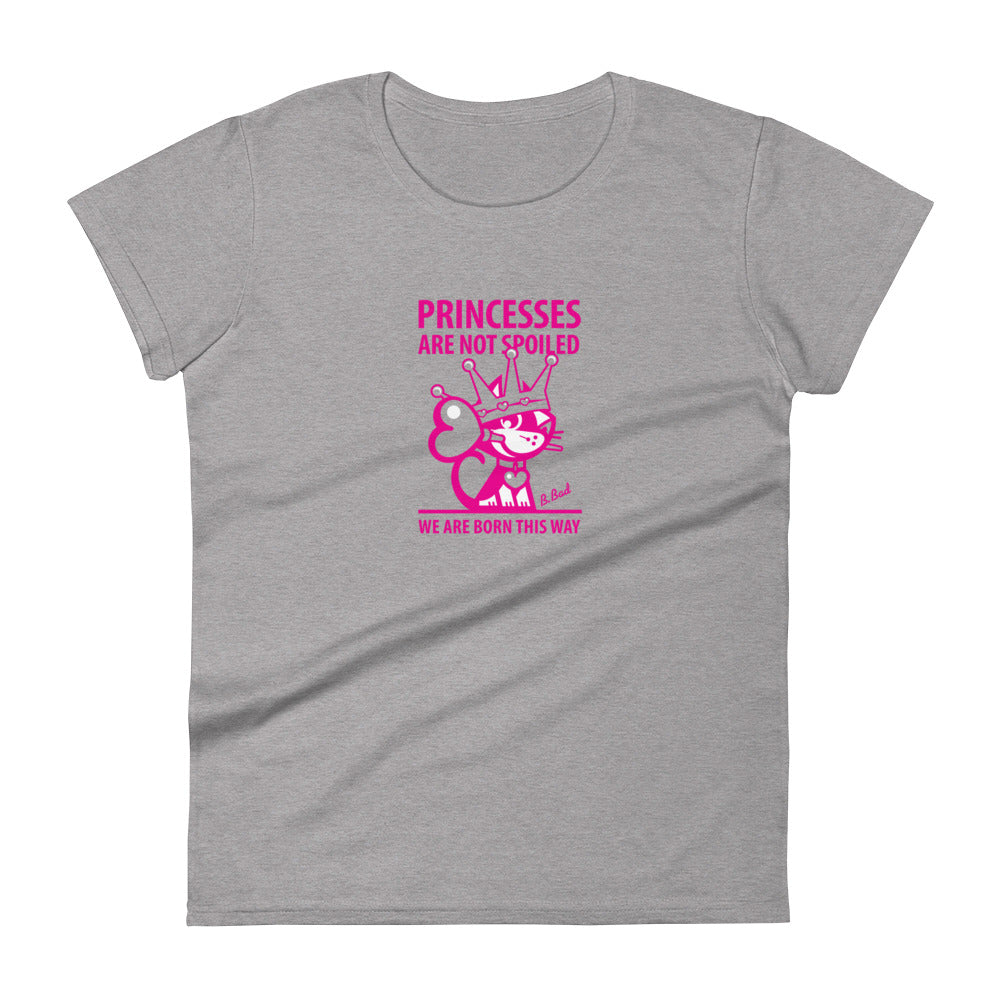 Betty Bad Kitty . Princesses III . Women's Short Sleeve T-Shirt