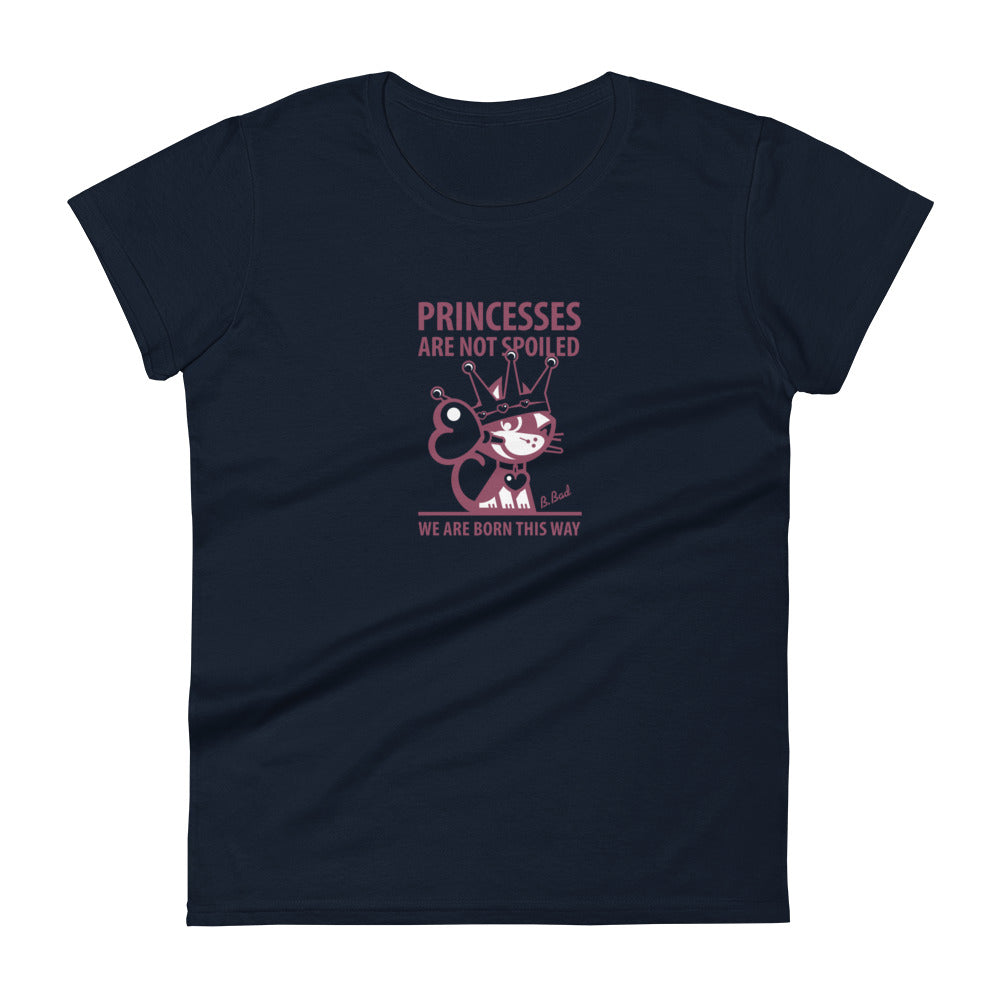 Betty Bad Kitty . Princesses II . Women's Short Sleeve T-Shirt