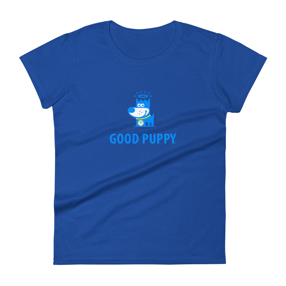 Logo Blue . Women's Short Sleeve T-Shirt