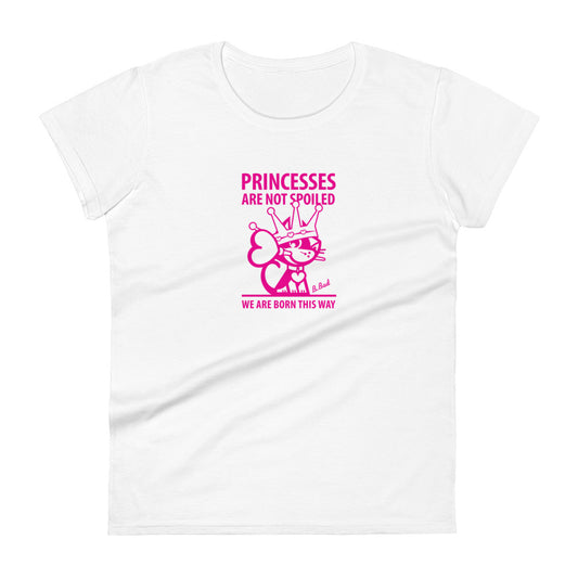 Betty Bad Kitty . Princesses III . Women's Short Sleeve T-Shirt