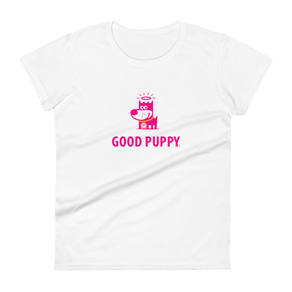 Logo Pink . Women's Short Sleeve T-Shirt