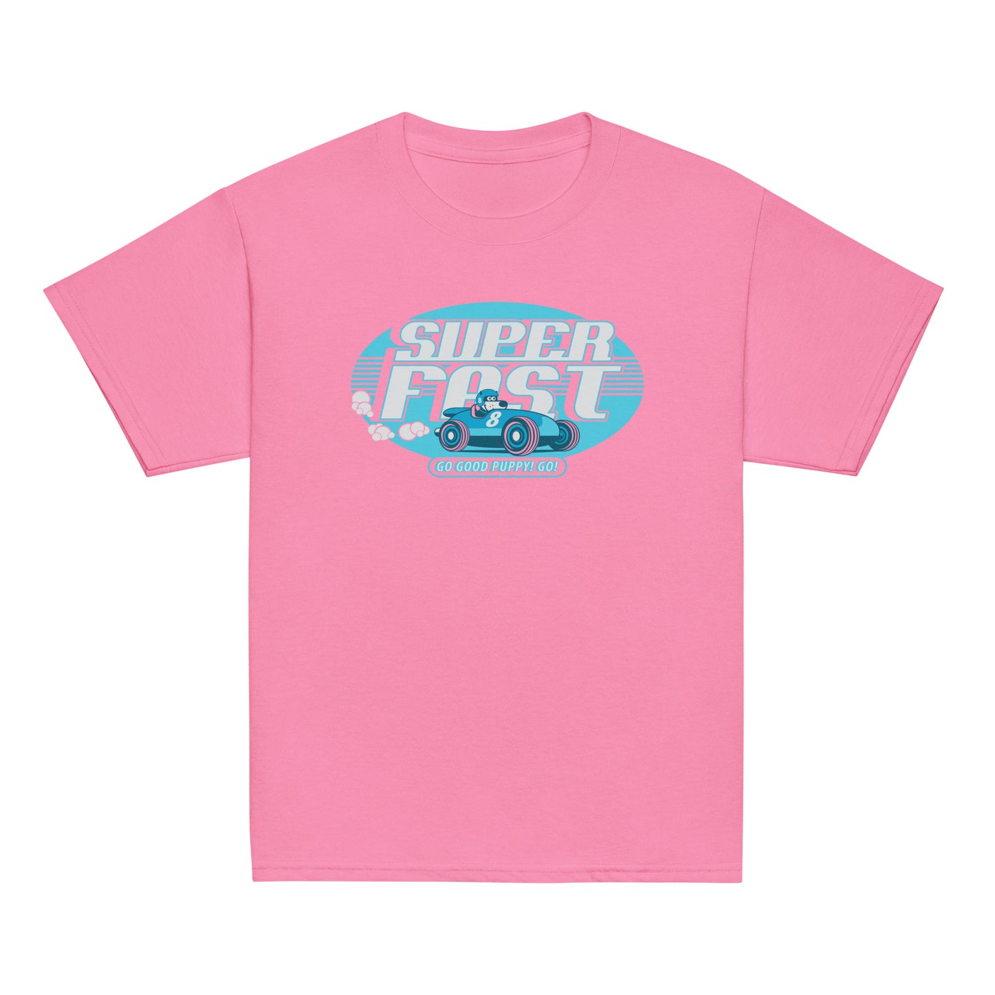 Super Fast . Blue . Youth Classic Tee