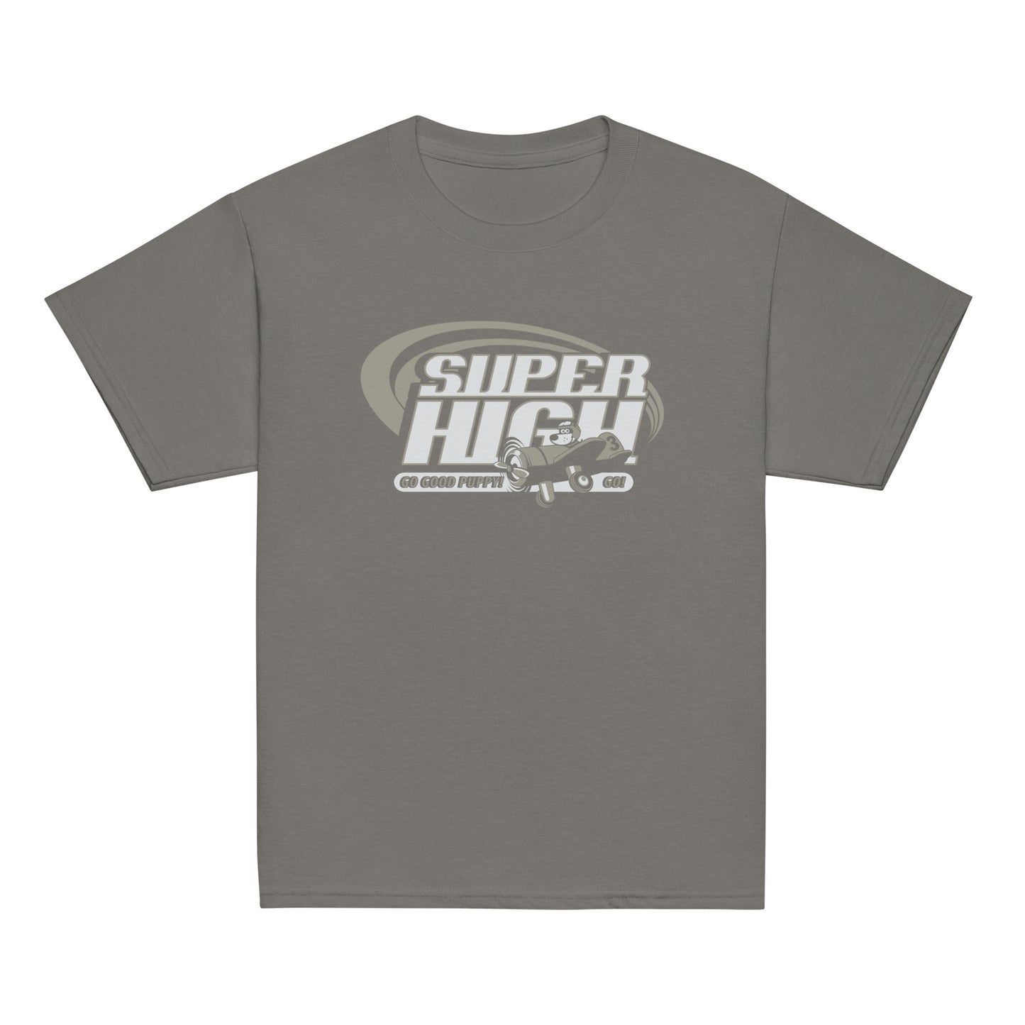 Super High . Grey . Youth Classic Tee