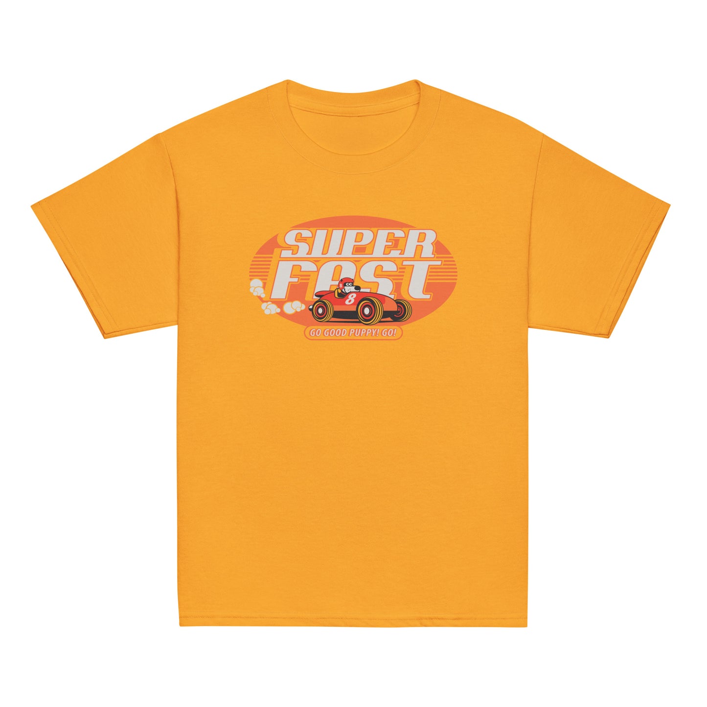 Super Fast . Orange . Youth Classic Tee