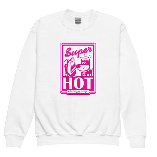 Super Hot III . Youth Crewneck Sweatshirt