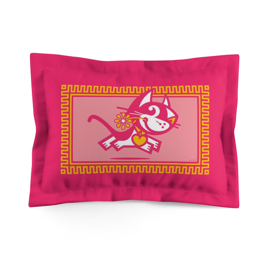 Betty Bad Kitty . Pop III . Kitty . Pillow Sham