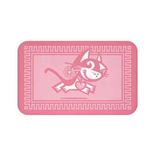 Betty Bad Kitty IV . Large Bath Mat