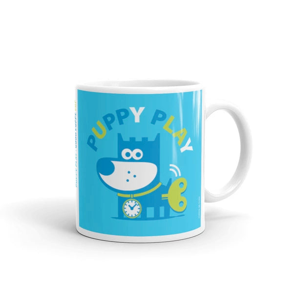 Puppy Play Good Puppy Whimsical Character Ceramic Mug