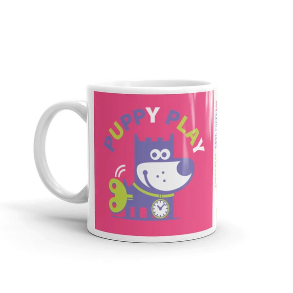 Puppy Play Adorable Children's Character Mug