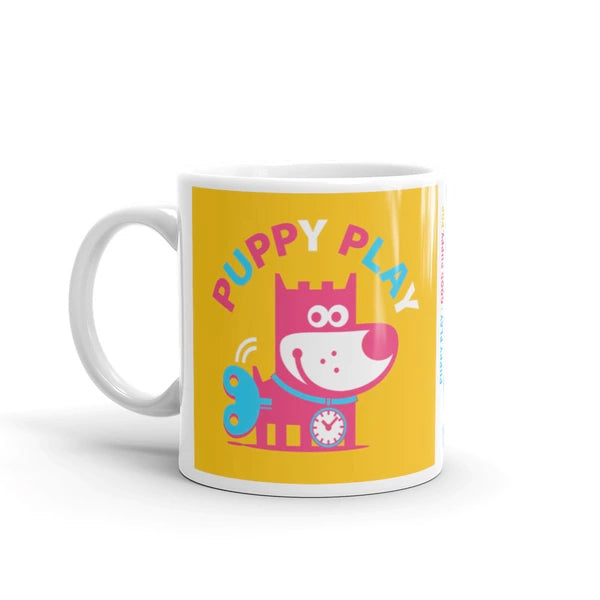 Puppy Play Children's Ceramic Mug 