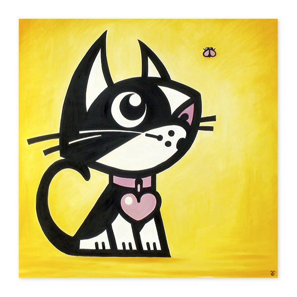 Cat Fine Art Unique Home Decor. Betty Bad Kitty