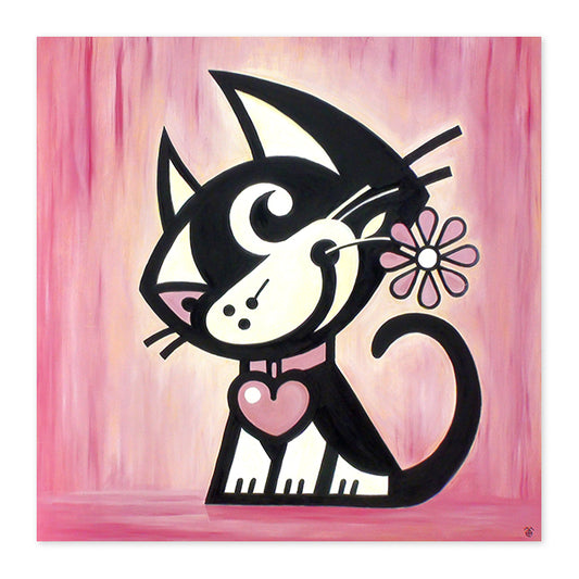 Cat Fine Art Unique Home Decor. Betty Bad Kitty