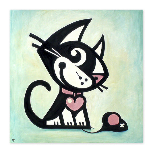 Cat Fine Art Unique Home Decor. Betty Bad Kitty