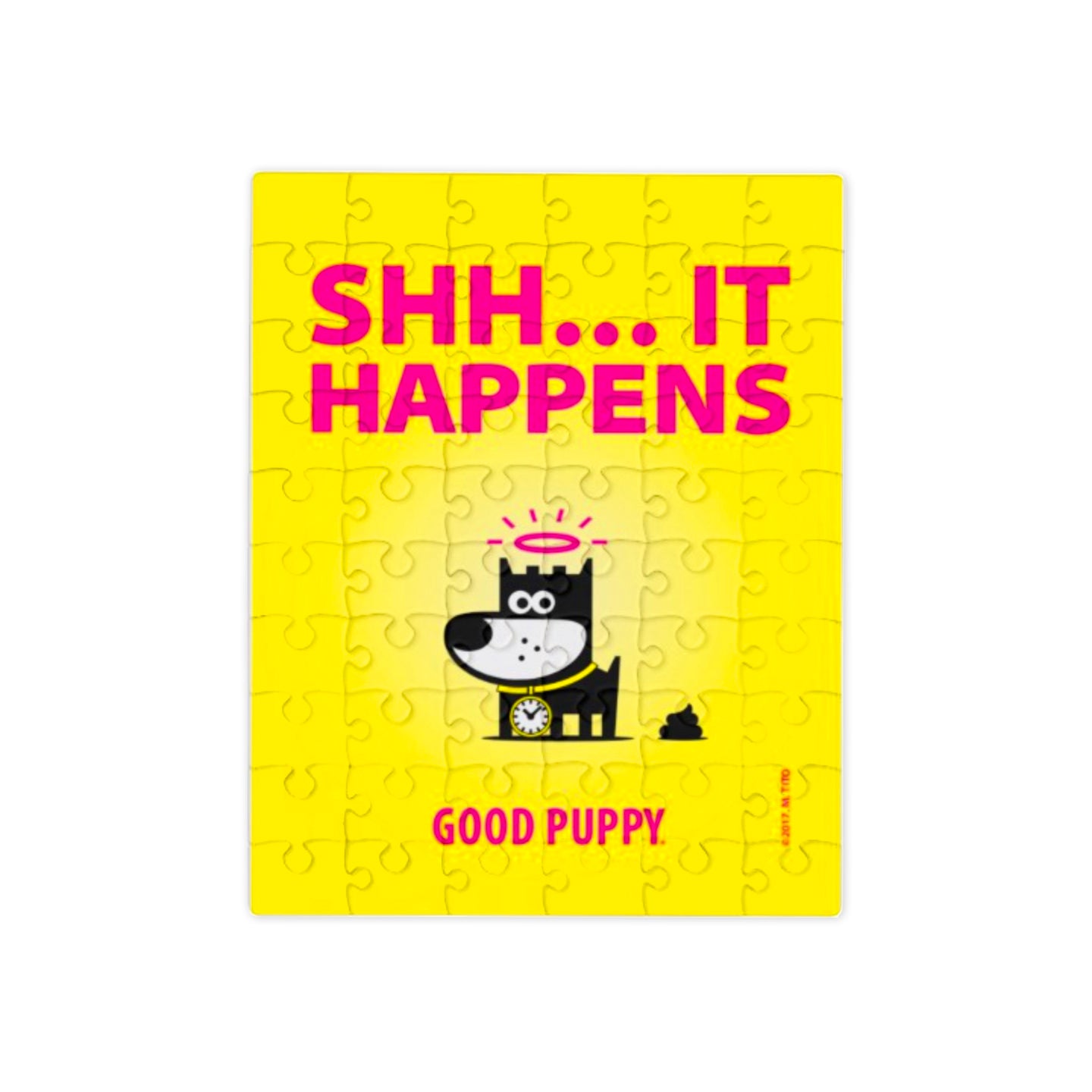 Puzzle in Tin Box . SHH… IT HAPPENS