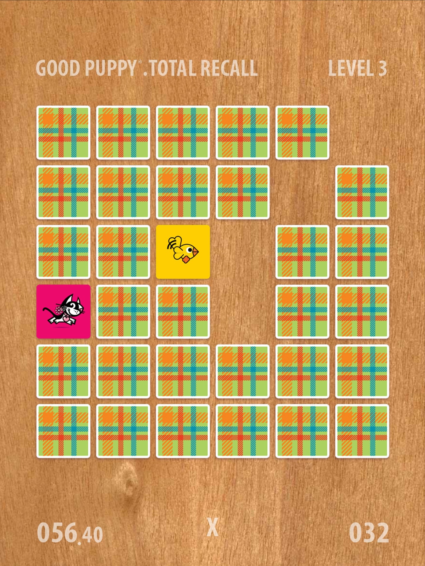 Good Puppy Total Recall . Memory Game