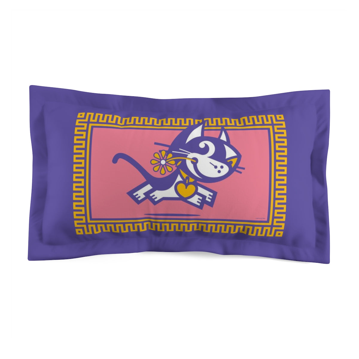 Betty Bad Kitty . Pop IV . Kitty . Pillow Sham